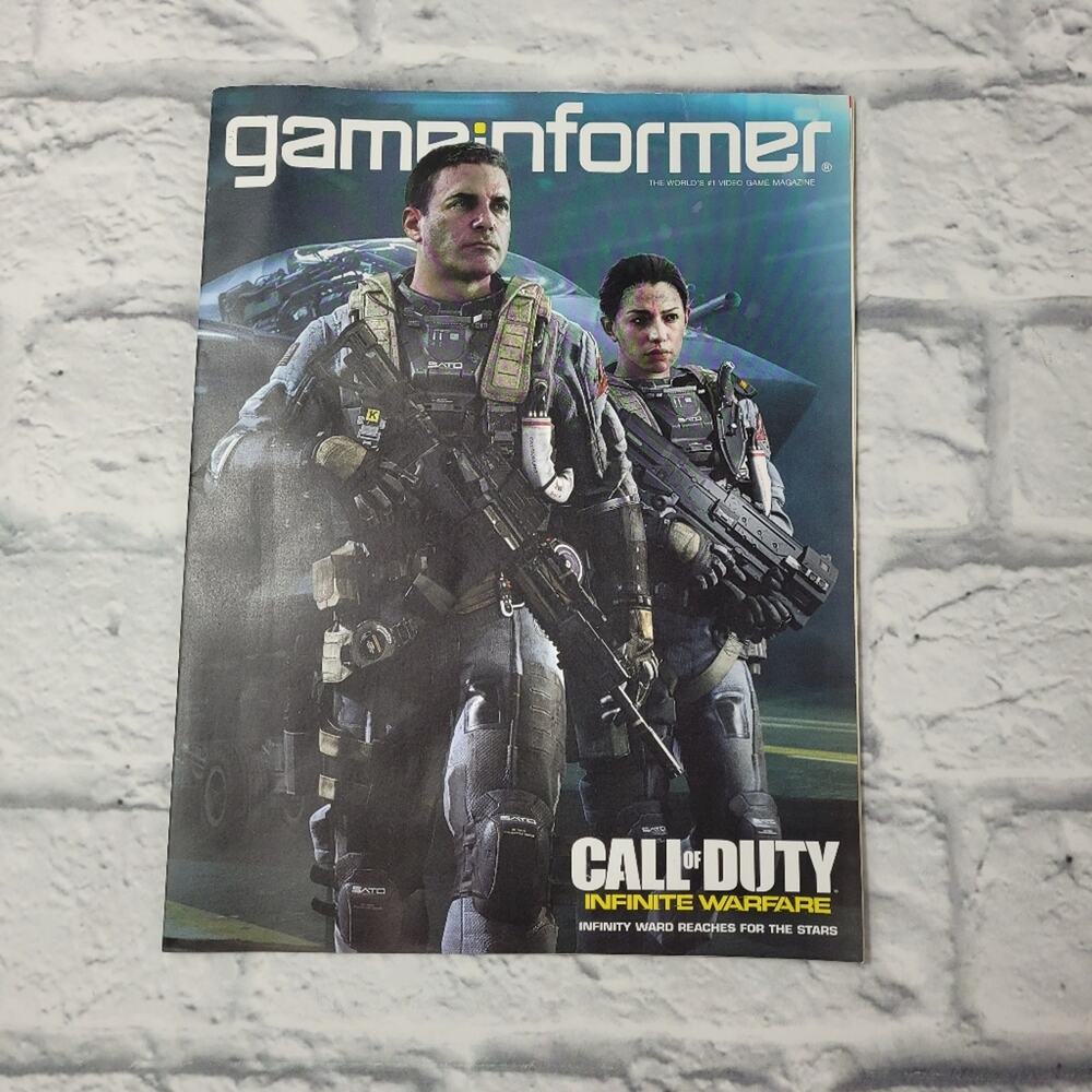 Game Informer Game Stop Magazine July 2016 Issue featuring Call of Duty